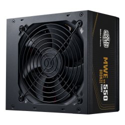 Cooler Master MPE-5501-ACABW-3BEU MWE Bronze V3 PSU, ATX, 550W, Quiet HDB fan
