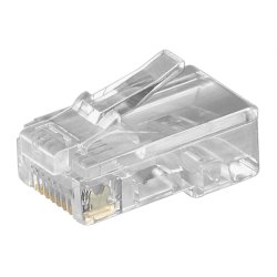 RJ45 Plug for Flat Cable, 8
