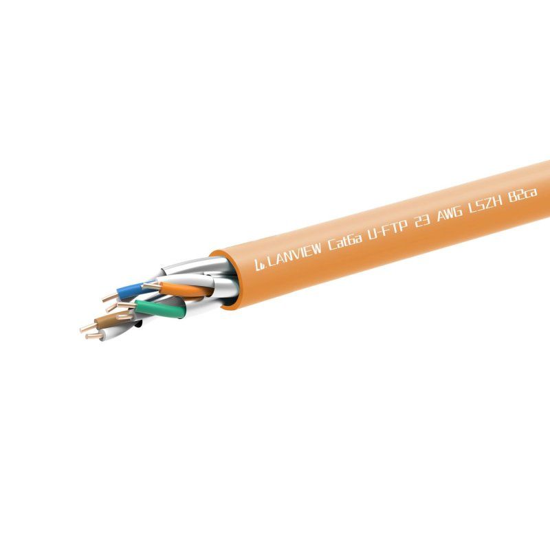 Lanview LVN122153 câble de réseau Orange 305 m Cat6a