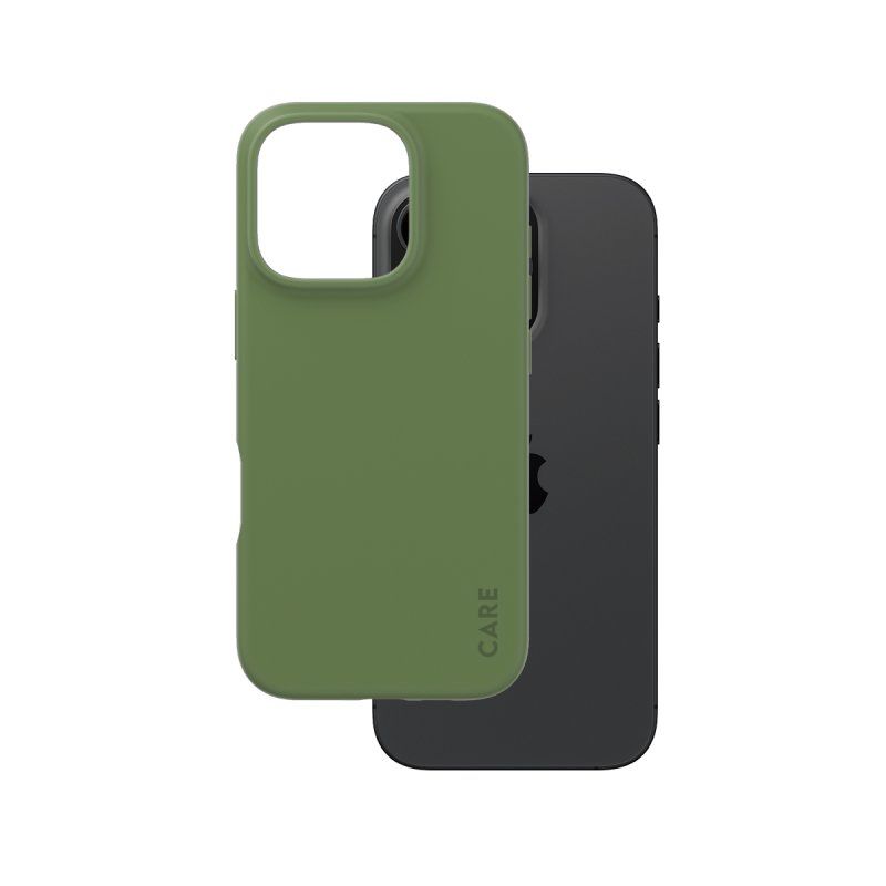 PanzerGlass CARE by Fashionable Case Green iPhone 16 Pro