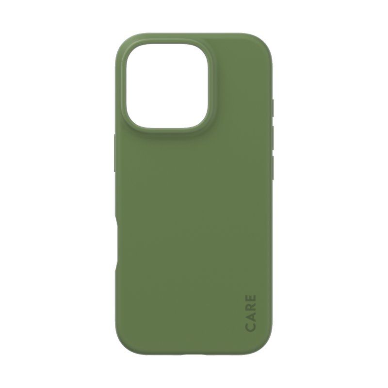 PanzerGlass CARE by PG Green iPhone16 6.3 Pro coque de protection pour téléphones portables Housse Transparent