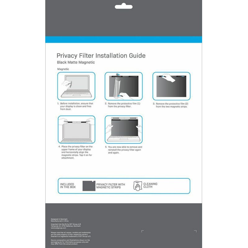 Magnetic Privacy Filter 15.6"