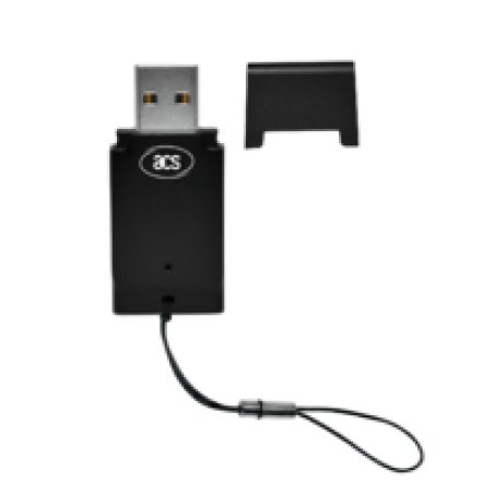 ACS ACR39T-A1 lecteur de cartes à puce Intérieur & extérieur USB USB 2.0 Noir