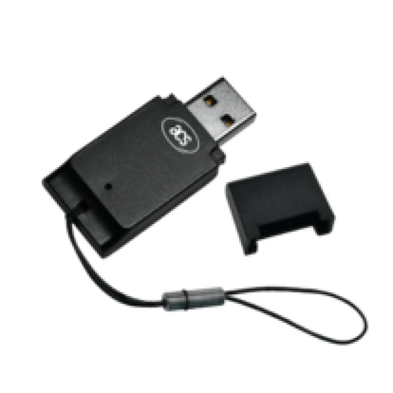 ACS ACR39T-A1 lecteur de cartes à puce Intérieur & extérieur USB USB 2.0 Noir