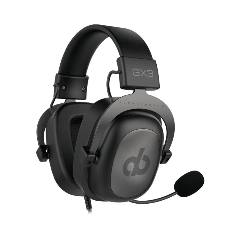 Veho VAB-003-GX3 écouteur/casque Avec fil Arceau Jouer USB Type-A Noir