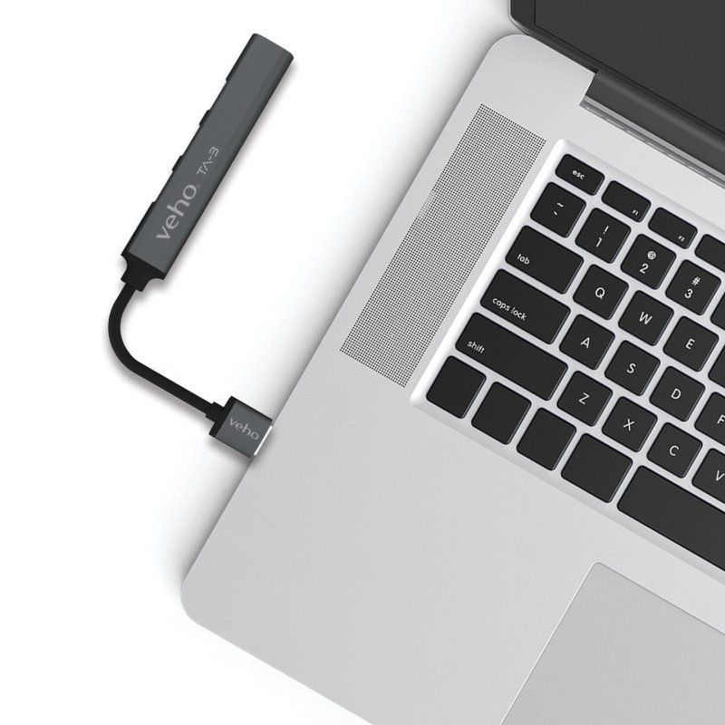 Veho TA-3 USB-A 4 port USB-A Mini hub