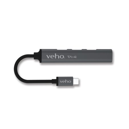 Veho VAA-650-TA4-USB-C USB 3.2 Gen 1 (3.1 Gen 1) Type-C 5000 Mbit/s Gris