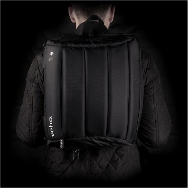 Veho VNB-001-T2 laptop case 43.2 cm (17") Black