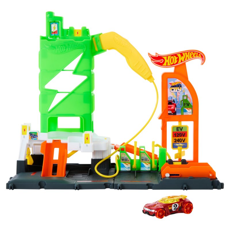 Hot Wheels City Super Recharge Fuel Station
