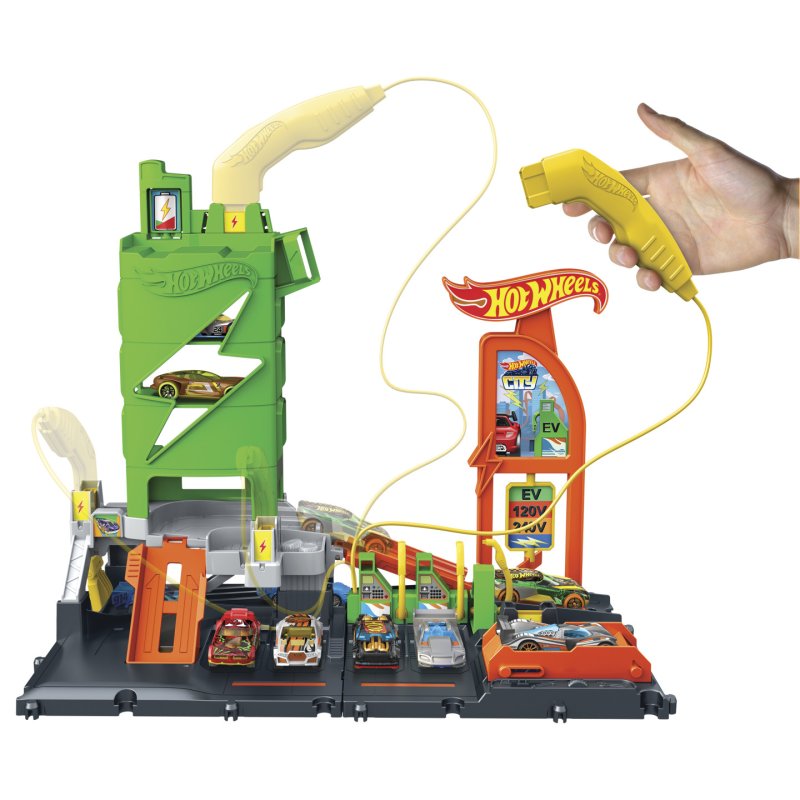 Hot Wheels City Super Recharge Fuel Station