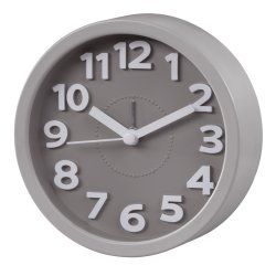 Hama 00186324 Retro Alarm Clock Grey