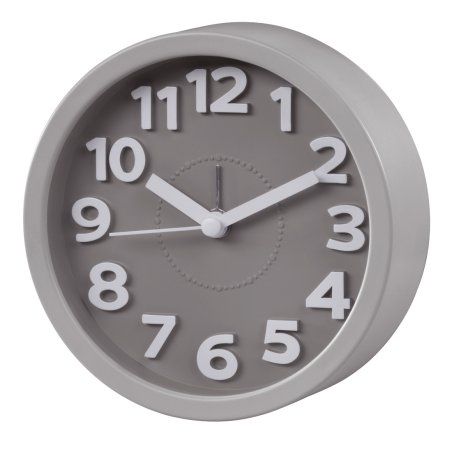 Hama 00186324 Retro Alarm Clock Grey