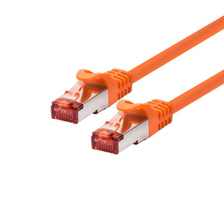 LOGON TCF66F010O networking cable Orange 1 m Cat6a F/UTP (FTP)