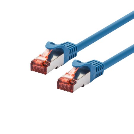 LOGON TCF66F100B networking cable Blue 10 m Cat6a F/UTP (FTP)