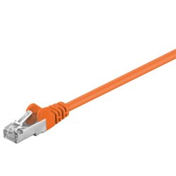 Goobay 95209 câble de réseau Orange 0,25 m Cat5e SF/UTP (S-FTP)