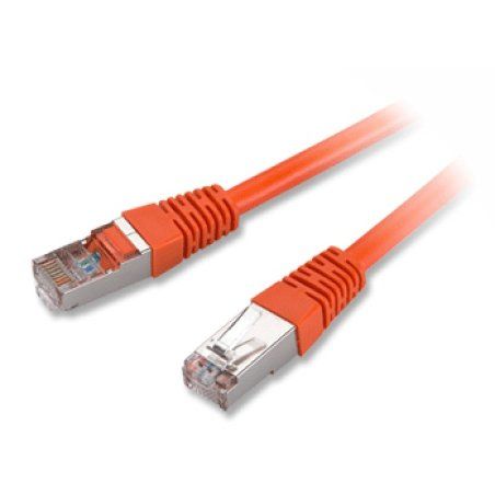 LOGON SSTP Cat5e câble de réseau Orange 0,15 m