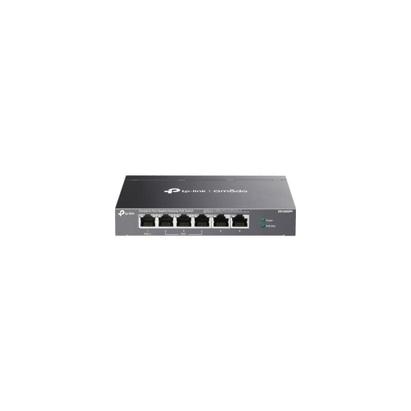 OMADA 6-PORT GIGABIT DESKTOP SWITCH WITH 3-PORT POE AND 1-PO