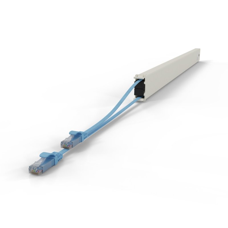 PATCHBOX CONE46UTPBL câble de réseau Bleu 2,5 m Cat6a U/UTP (UTP)