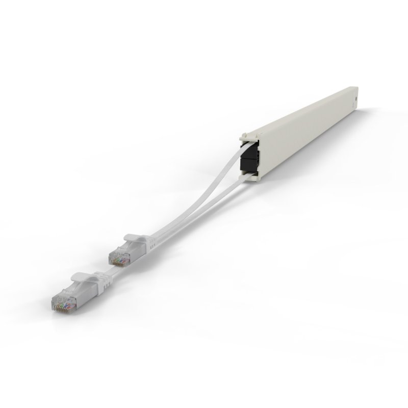 PATCHBOX CONE46UTPWH networking cable White 2.5 m Cat6a U/UTP (UTP)