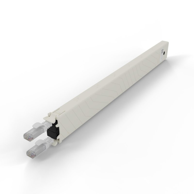 PATCHBOX CONEX8UTPWH câble de réseau Blanc 0,8 m Cat6a U/UTP (UTP)