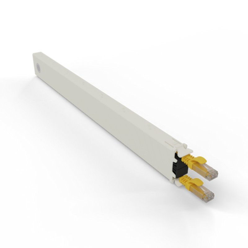 PATCHBOX CONEX8UTPYL câble de réseau Jaune 0,8 m Cat6a U/UTP (UTP)