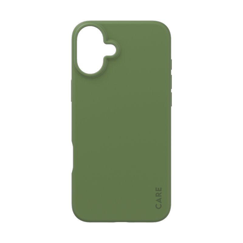 PanzerGlass CARE by PG Green iPhone16 6.7 coque de protection pour téléphones portables Housse Transparent