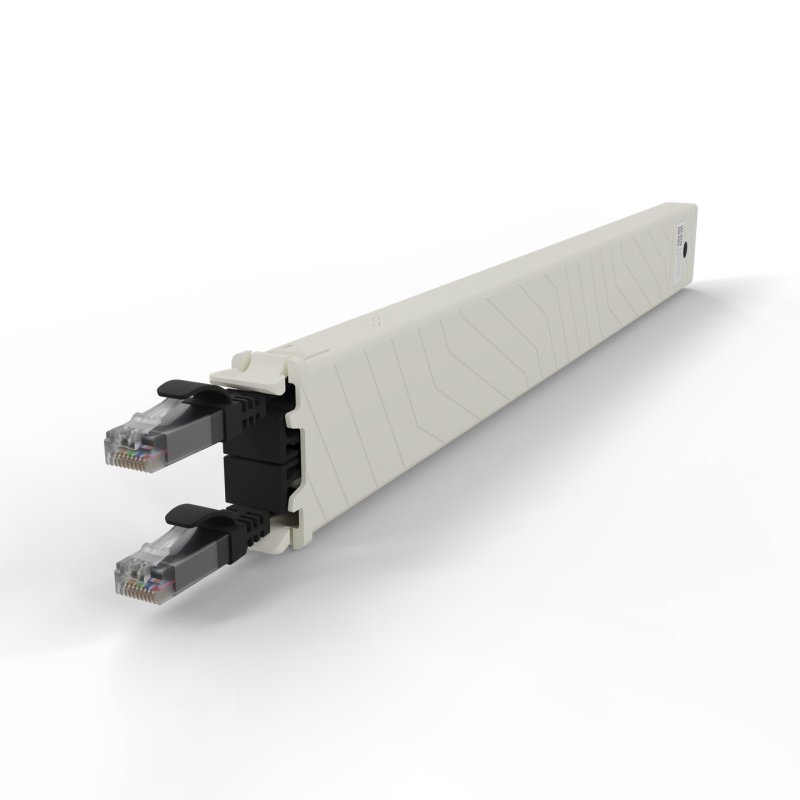 PATCHBOX CONEX8UTPBK câble de réseau Noir 0,8 m Cat6a U/UTP (UTP)