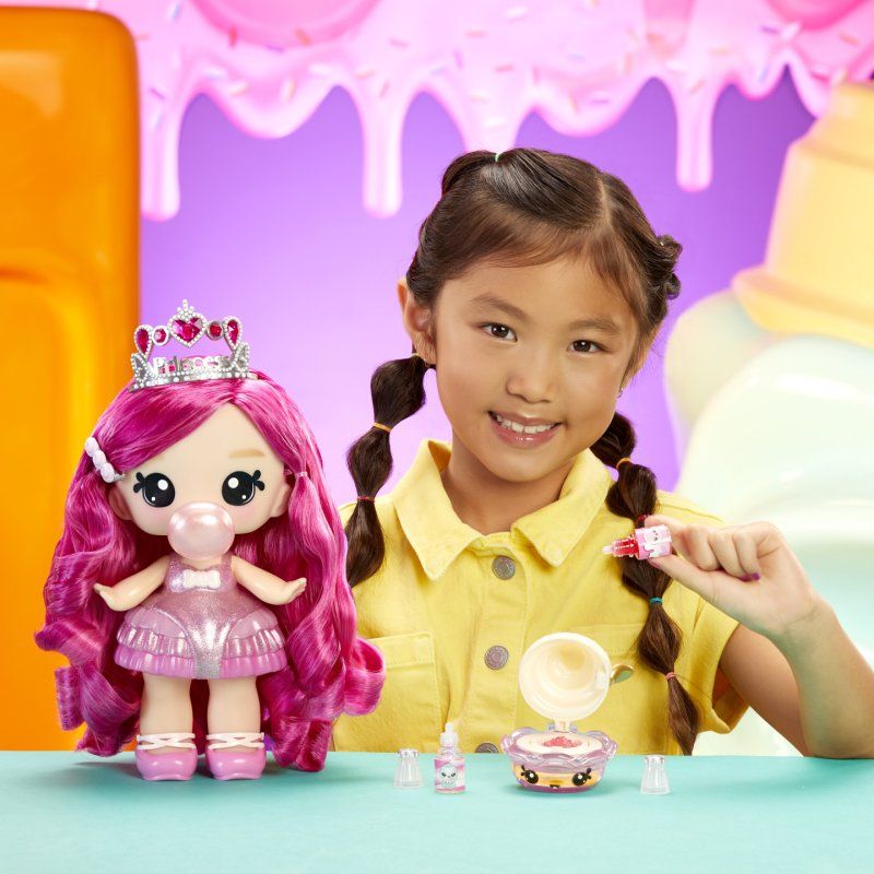 MGA Entertainment Yummiland Large Doll Lipgloss Pet- Bianca Bubblegum