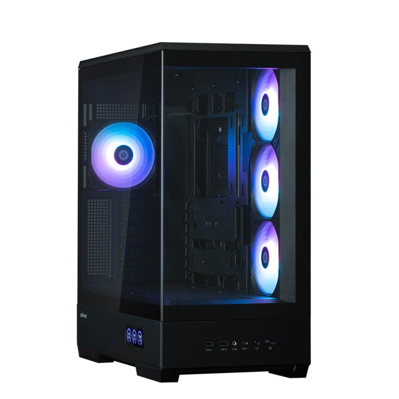 Zalman P50 DS Black, ARGB Fan x4