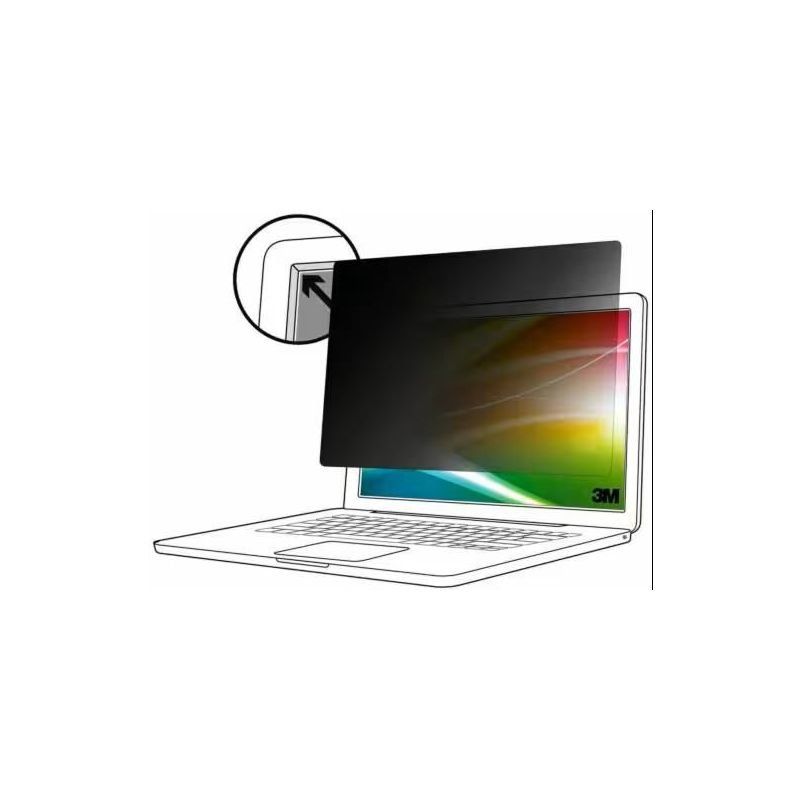 3M Filtre de confidentialité Bright Screen pour Apple MacBook Pro 13 M1-M2, 16:10, BPNAP002