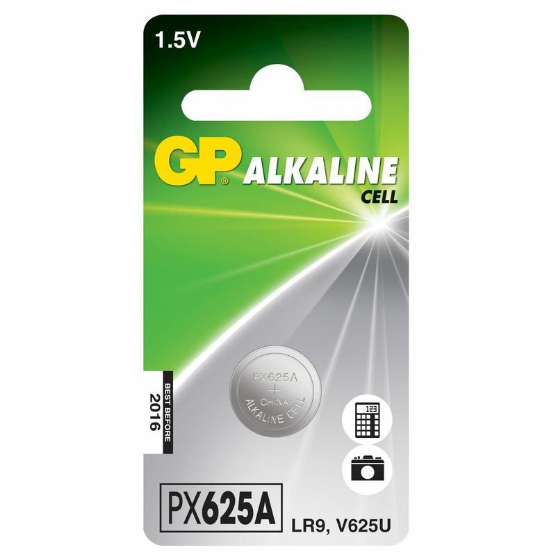 GP Batteries Alkaline Cell GPPX625AF Batterie à usage unique LR9, SR43 Alcaline