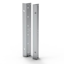 SCHROFF EUROPACPRO EQUERRE 19 6U TYPE F POUR JOINT ACIER INOXYDABLE