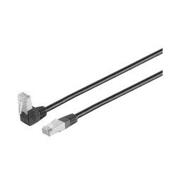 U/UTP CAT6 0,25M Black PVC 1