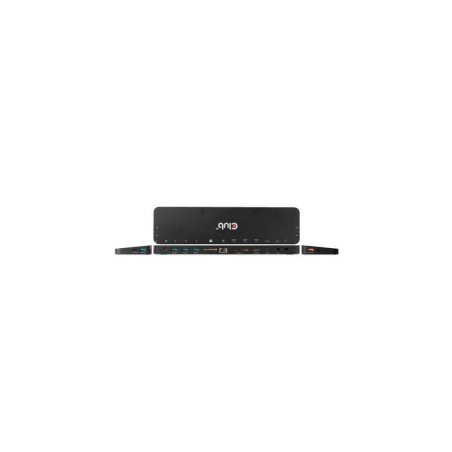 CLUB3D CSV-1566 station d'accueil USB 3.2 Gen 1 (3.1 Gen 1) Type-C Noir
