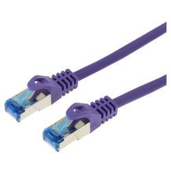 LOGON SSTP Cat5e câble de réseau Violet 1,5 m