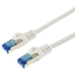 LOGON TCR55SS100W networking cable White 10 m Cat5e F/UTP (FTP)