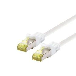 LOGON SSTP Cat6a câble de réseau Blanc 10 m