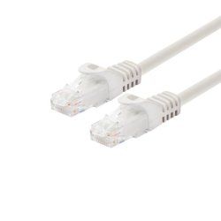 LOGON TCU66A010I câble de réseau Ivoire 1 m Cat6a U/UTP (UTP)