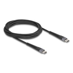 DeLOCK 81125 USB cable USB 2.0 2 m USB C Black