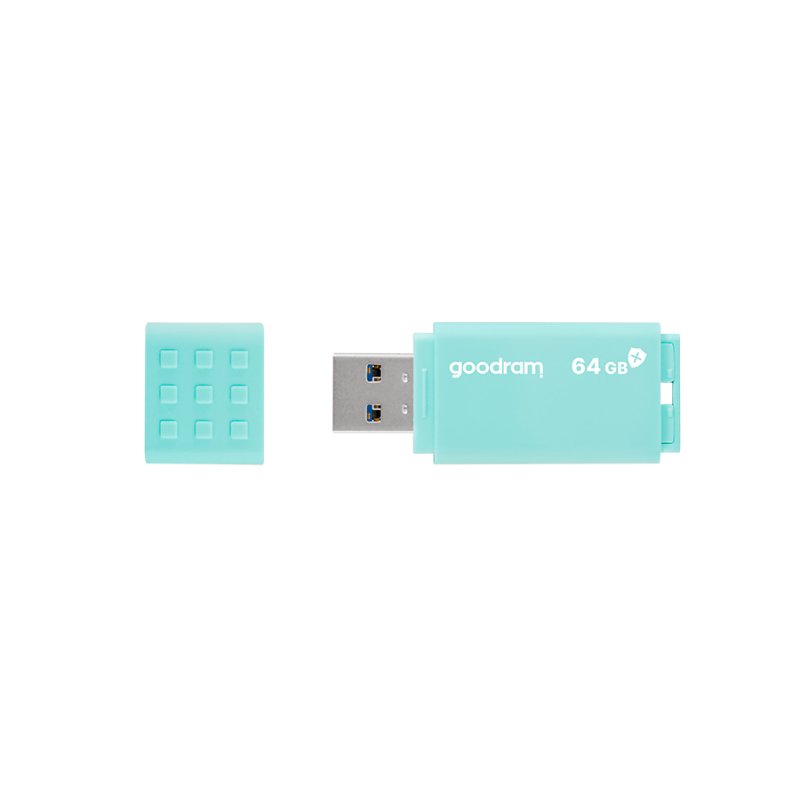 Goodram UME3 lecteur USB flash 64 Go USB Type-A 3.2 Gen 1 (3.1 Gen 1) Turquoise
