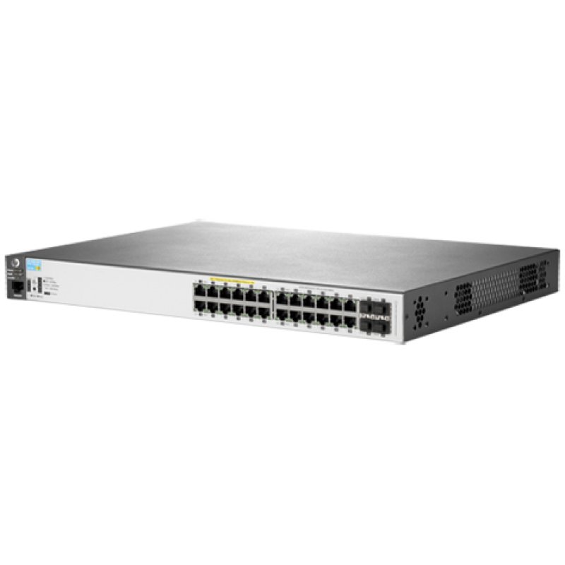 HPE Aruba 2530 24G PoE Géré L2 Gigabit Ethernet (10/100/1000) Connexion Ethernet, supportant l'alimentation via ce