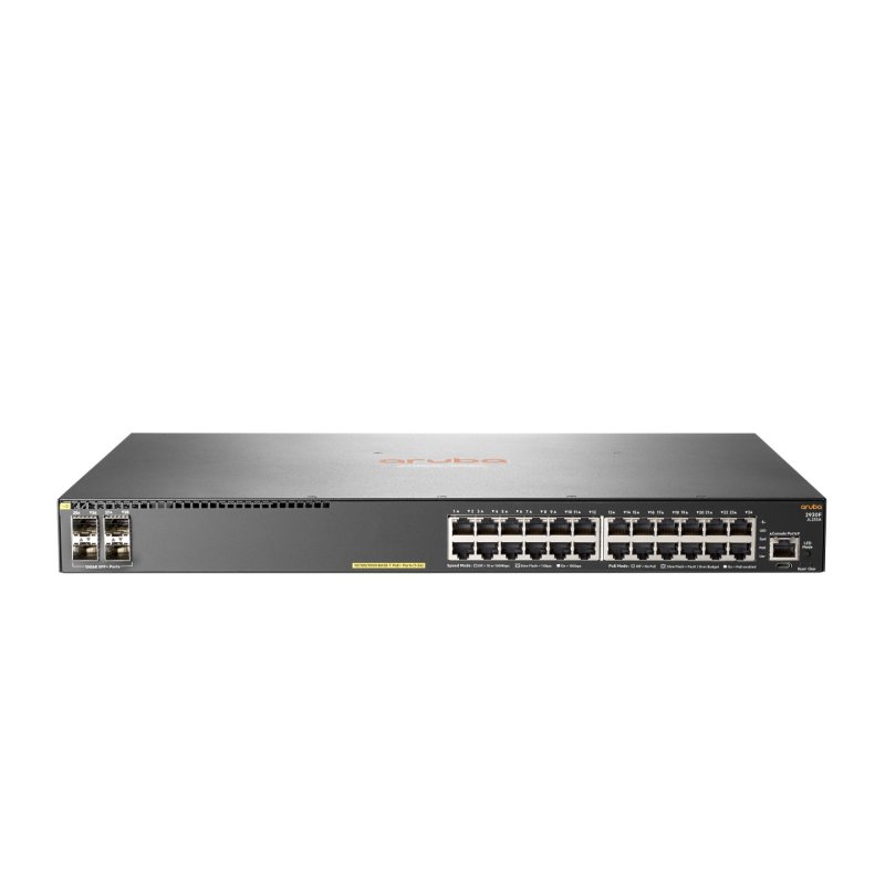 HPE Aruba Networking Aruba 2930F 24G PoE 4SFP Géré L3 Gigabit Ethernet (10/100/1000) Connexion Ethernet, supportant