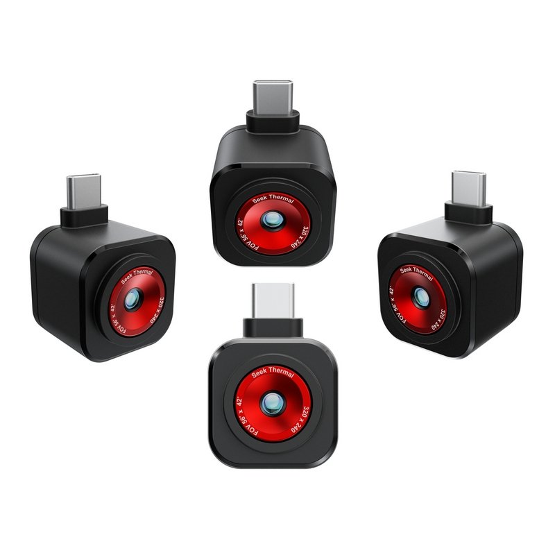 Seek Thermal CQ-ABAX caméra d'imagerie thermique Noir 320 x 240 pixels