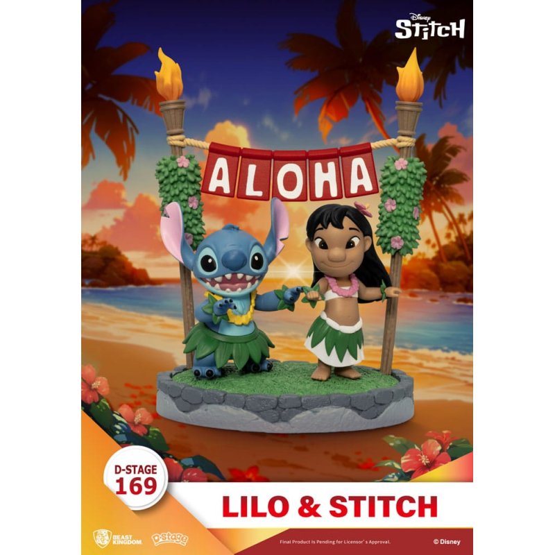 Lilo & Stitch diorama PVC D-Stage Lilo & Stitch 16 cm