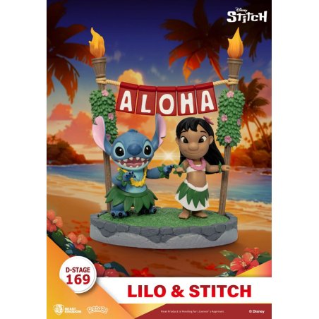 Lilo & Stitch diorama PVC D-Stage Lilo & Stitch 16 cm