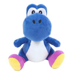 SUPER MARIO - Yoshi Bleu - Peluche 20cm