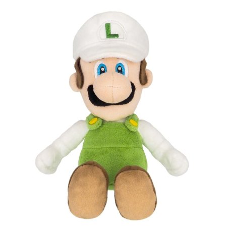 SUPER MARIO - Luigi de Feu - Peluche 23cm