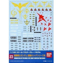 GUNDAM - GUNDAM DECAL 023 - MG Multiuse Char's Counterattack