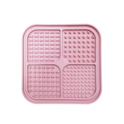 Nordic paws - Lickmat Puppy - Pink - 20x20cm