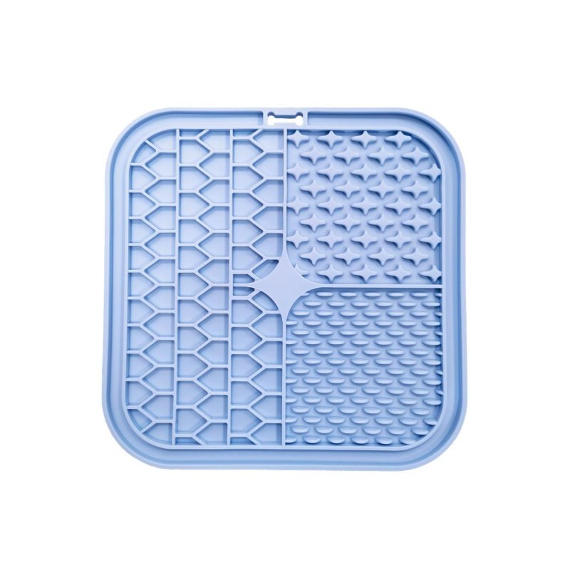 Nordic paws - Lickmat Puppy - Light blue - 20x20cm